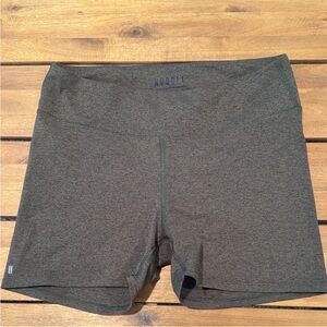 NOBULL Women's Athletic Shorts in Dark Olive Size Medium